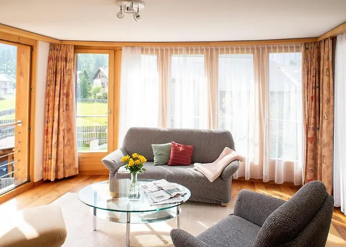 Chesa Lony By Interhome Апартаменты Ла-Пунт-Чамуэшч